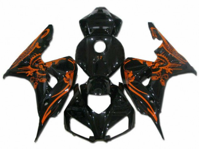 Cheap 2006-2007 Brown Black Honda CBR1000RR Motorbike Fairing Kits