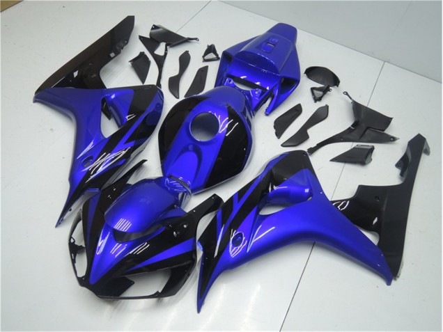 Cheap 2006-2007 Blue Black Honda CBR1000RR Moto Fairings