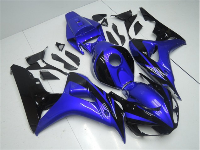 Cheap 2006-2007 Blue Black Honda CBR1000RR Moto Fairings