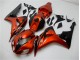 Cheap 2006-2007 Orange Black Honda CBR1000RR Motorcycle Fairings Kit
