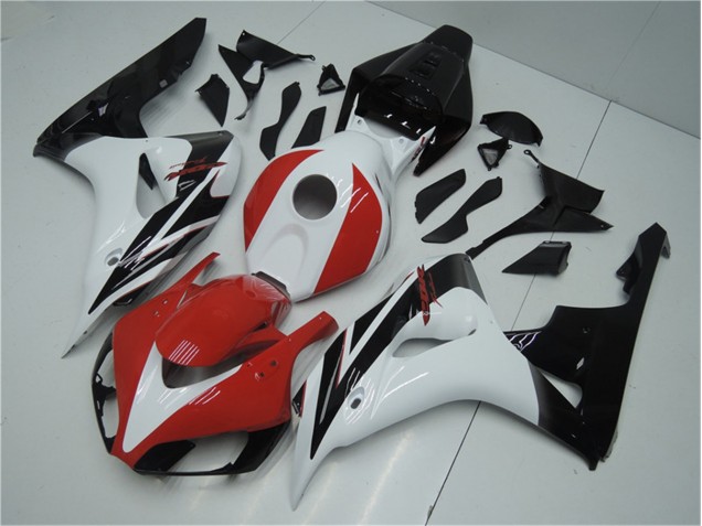 Cheap 2006-2007 Red White Black Honda CBR1000RR Motorcylce Fairings