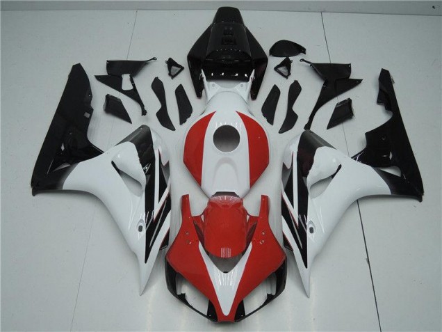 Cheap 2006-2007 Red White Black Honda CBR1000RR Motorcylce Fairings