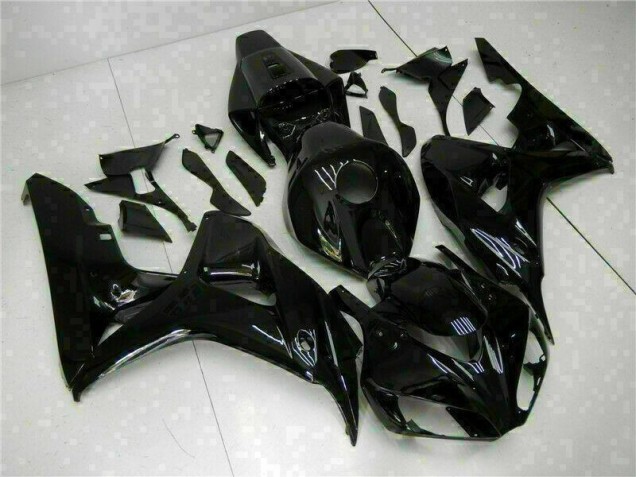 Cheap 2006-2007 Glossy Black Honda CBR1000RR Bike Fairing