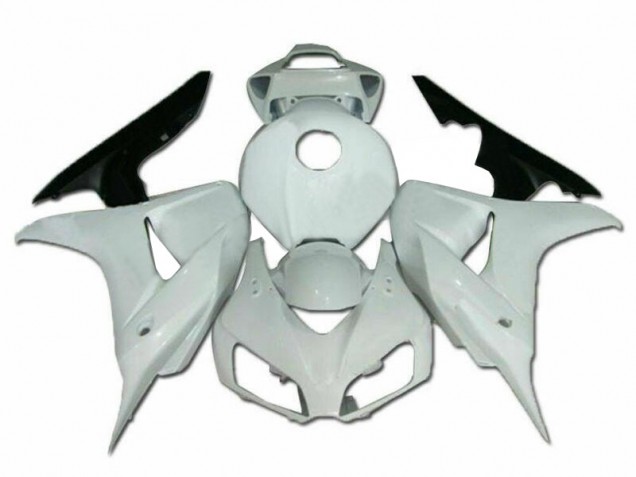 Cheap 2006-2007 White Honda CBR1000RR Bike Fairings
