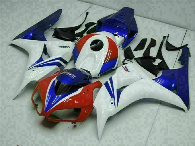 Cheap 2006-2007 Blue White Honda CBR1000RR Motorbike Fairing Kits