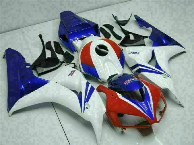 Cheap 2006-2007 Blue White Honda CBR1000RR Motorbike Fairing Kits