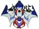 Cheap 2006-2007 Blue White Honda CBR1000RR Motorbike Fairing Kits
