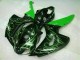 Cheap 2006-2007 Green Flame Black Honda CBR1000RR Moto Fairings
