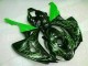 Cheap 2006-2007 Green Flame Black Honda CBR1000RR Moto Fairings