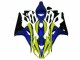 Cheap 2006-2007 Blue Yellow Honda CBR1000RR Motorcycle Replacement Fairings