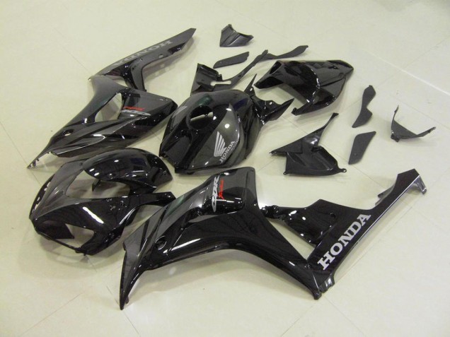Cheap 2006-2007 Black Silver Honda CBR1000RR Motorcyle Fairings