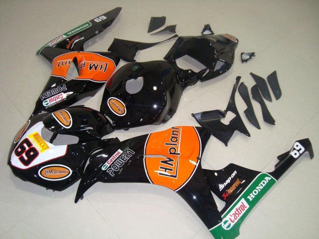 Cheap 2006-2007 Hm Plant Race Honda CBR1000RR Motorcycle Fairings