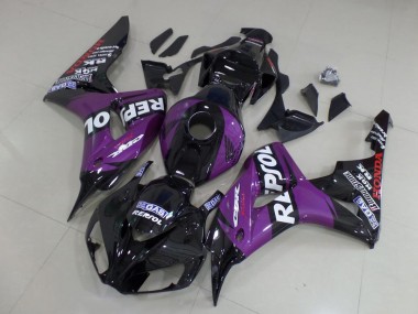 Cheap 2006-2007 Purple Repsol Honda CBR1000RR Motorcyle Fairings