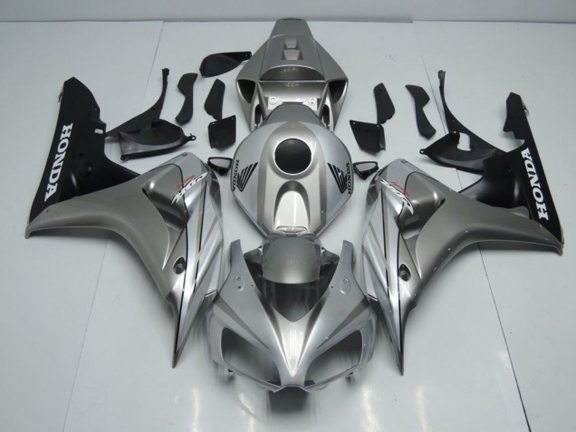 Cheap 2006-2007 Silver Grey Honda CBR1000RR Motor Bike Fairings