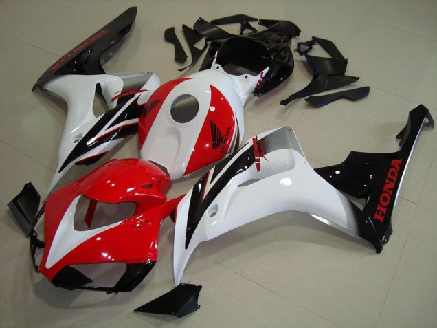 Cheap 2006-2007 Red White Black Honda CBR1000RR Motorcycle Replacement Fairings