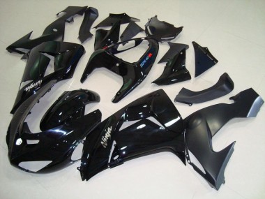 Cheap 2006-2007 Black Matte Black Kawasaki ZX10R Motorbike Fairing