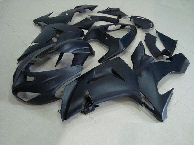 Cheap 2006-2007 Matte Black Kawasaki ZX10R Motorcylce Fairings Cheap 2006-2007 Matte Black Kawasaki ZX10R Motorcylce Fairings