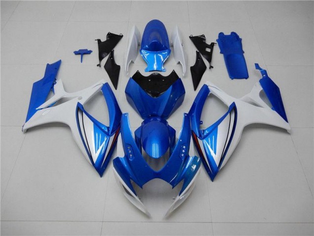 Cheap 2006-2007 Blue White Suzuki GSXR 600/750 Motorcycle Bodywork Cheap 2006-2007 Blue White Suzuki GSXR 600/750 Motorcycle Bodywork