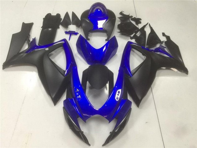 Cheap 2006-2007 Black Blue Suzuki GSXR 600/750 Motorbike Fairing Kits & Bodywork Cheap 2006-2007 Black Blue Suzuki GSXR 600/750 Motorbike Fairing Kits & Bodywork