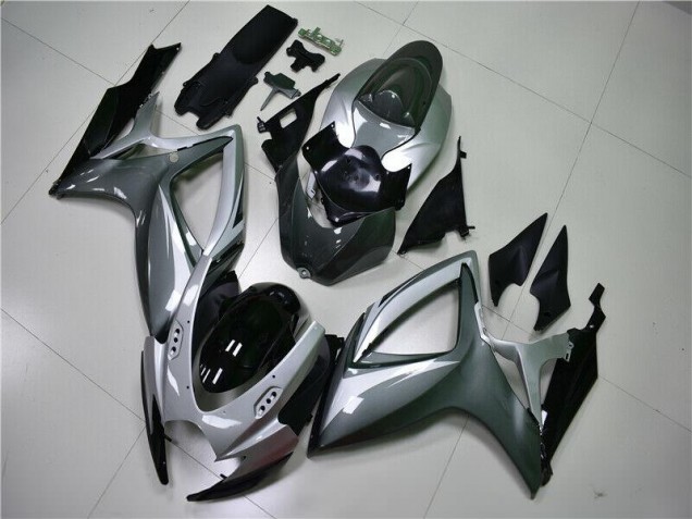 Cheap 2006-2007 Silver Grey Suzuki GSXR 600/750 Motorcycle Replacement Fairings Cheap 2006-2007 Silver Grey Suzuki GSXR 600/750 Motorcycle Replacement Fairings
