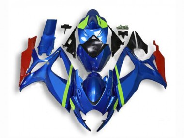 Cheap 2006-2007 Blue Suzuki GSXR 600/750 Motorcyle Fairings