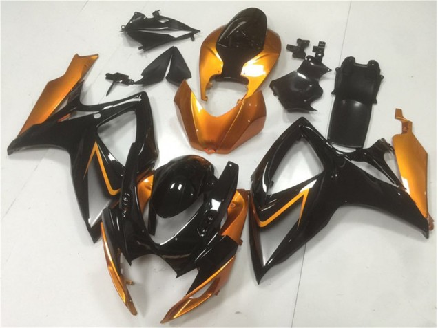 Cheap 2006-2007 Black Orange Suzuki GSXR 600/750 Motor Fairings Cheap 2006-2007 Black Orange Suzuki GSXR 600/750 Motor Fairings