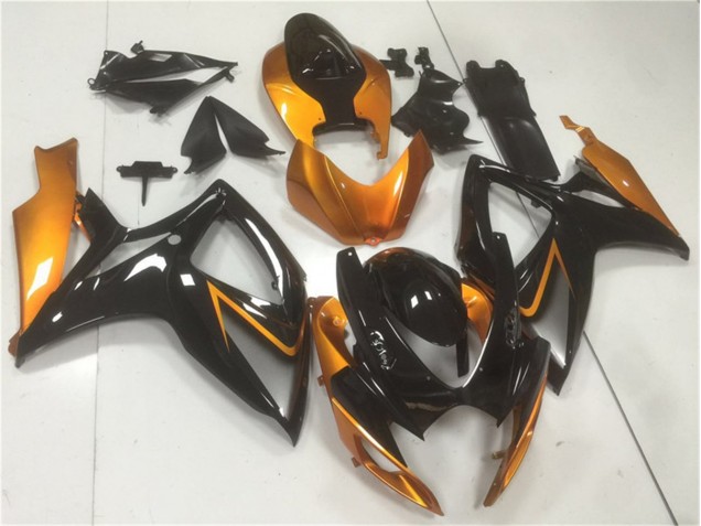 Cheap 2006-2007 Black Orange Suzuki GSXR 600/750 Motor Fairings Cheap 2006-2007 Black Orange Suzuki GSXR 600/750 Motor Fairings