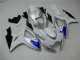 Cheap 2006-2007 White Blue Suzuki GSXR 600/750 Motorcylce Fairings Cheap 2006-2007 White Blue Suzuki GSXR 600/750 Motorcylce Fairings