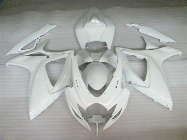 Cheap 2006-2007 Pearl White Suzuki GSXR 600/750 Motorbike Fairing Cheap 2006-2007 Pearl White Suzuki GSXR 600/750 Motorbike Fairing
