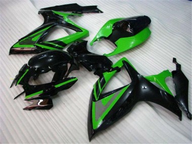 Cheap 2006-2007 Green Black Suzuki GSXR 600/750 Motorcycle Bodywork