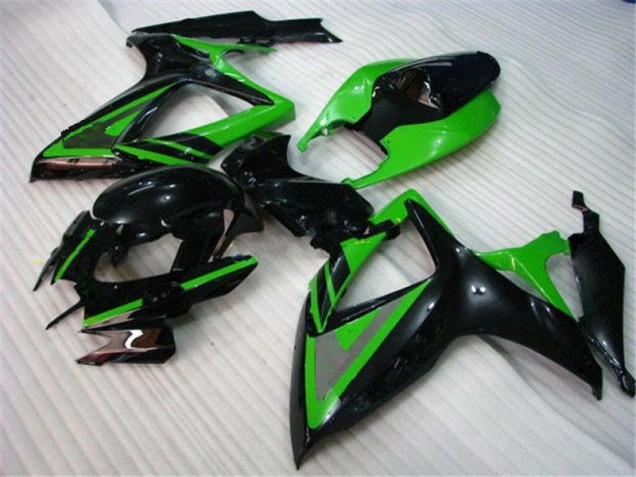 Cheap 2006-2007 Green Black Suzuki GSXR 600/750 Motorcycle Bodywork Cheap 2006-2007 Green Black Suzuki GSXR 600/750 Motorcycle Bodywork
