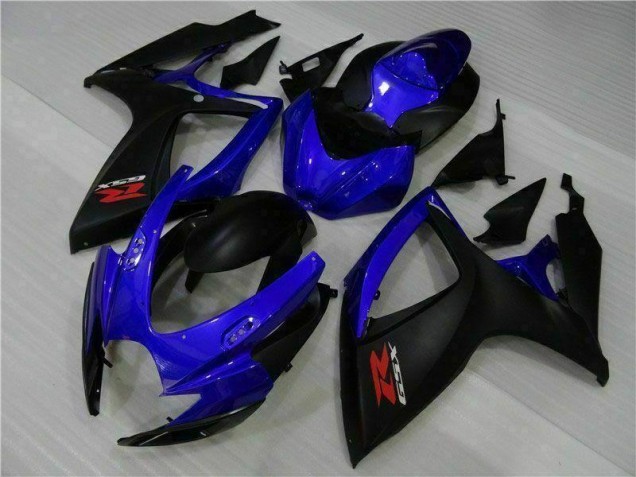 Cheap 2006-2007 Blue Black Suzuki GSXR 600/750 Motorbike Fairing Kits Cheap 2006-2007 Blue Black Suzuki GSXR 600/750 Motorbike Fairing Kits