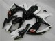 Cheap 2006-2007 White Black Suzuki GSXR 600/750 Motorcycle Fairings Kit Cheap 2006-2007 White Black Suzuki GSXR 600/750 Motorcycle Fairings Kit
