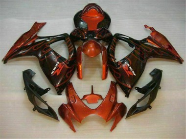Cheap 2006-2007 Red Suzuki GSXR 600/750 Motorbike Fairings