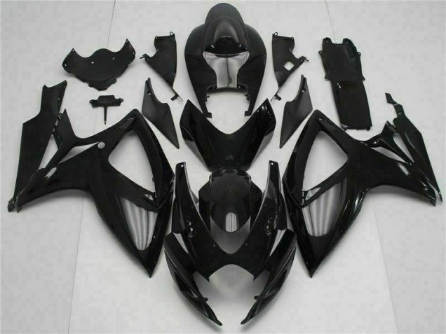 Cheap 2006-2007 Black Suzuki GSXR 600/750 Bike Fairing Kit Cheap 2006-2007 Black Suzuki GSXR 600/750 Bike Fairing Kit