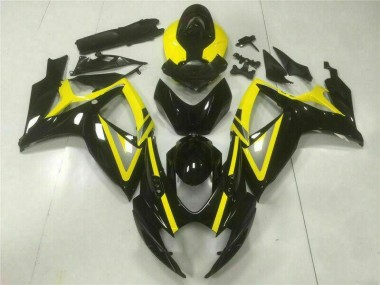 Cheap 2006-2007 Black Suzuki GSXR 600/750 Replacement Fairings