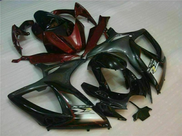 Cheap 2006-2007 Black Red Suzuki GSXR 600/750 Motorcycle Fairings Cheap 2006-2007 Black Red Suzuki GSXR 600/750 Motorcycle Fairings