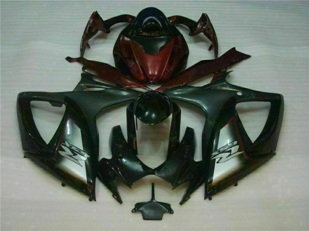 Cheap 2006-2007 Black Red Suzuki GSXR 600/750 Motorcycle Fairings Cheap 2006-2007 Black Red Suzuki GSXR 600/750 Motorcycle Fairings