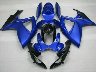Cheap 2006-2007 Blue Black Suzuki GSXR 600/750 Full Replacement Fairings & Bodywork
