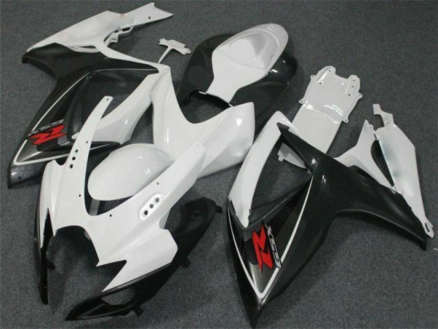 Cheap 2006-2007 White Suzuki GSXR 600/750 Motorcycle Fairing Kits Cheap 2006-2007 White Suzuki GSXR 600/750 Motorcycle Fairing Kits
