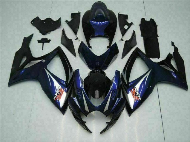 Cheap 2006-2007 Black Blue Suzuki GSXR 600/750 Bike Fairings Cheap 2006-2007 Black Blue Suzuki GSXR 600/750 Bike Fairings