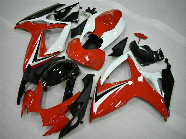 Cheap 2006-2007 Red White Suzuki GSXR 600/750 Motorcycle Fairings Kits Cheap 2006-2007 Red White Suzuki GSXR 600/750 Motorcycle Fairings Kits