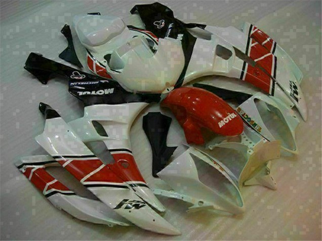 Cheap 2006-2007 Red White Yamaha YZF R6 Replacement Fairings Cheap 2006-2007 Red White Yamaha YZF R6 Replacement Fairings