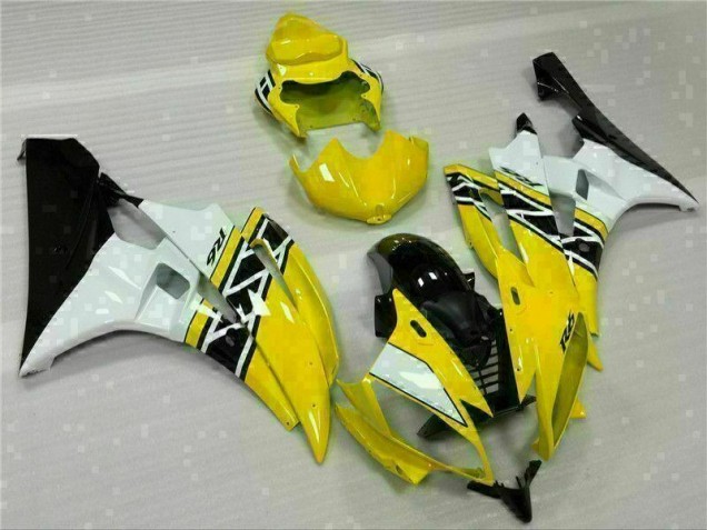 Cheap 2006-2007 Yellow White Black Yamaha YZF R6 Motorcylce Fairings Cheap 2006-2007 Yellow White Black Yamaha YZF R6 Motorcylce Fairings