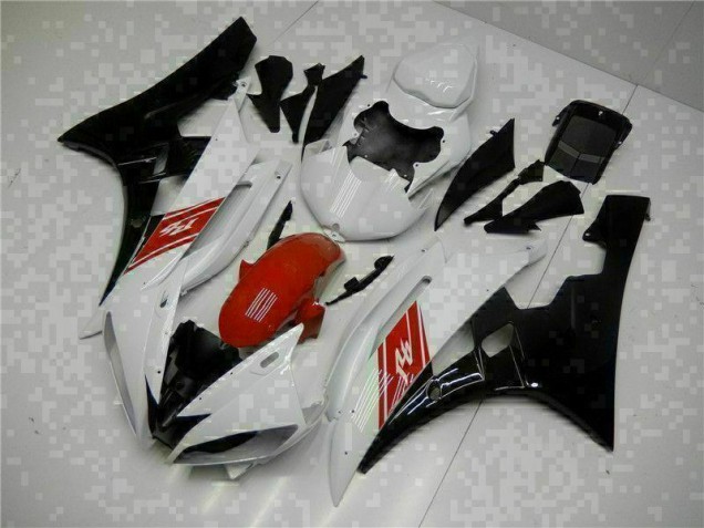 Cheap 2006-2007 White Black Yamaha YZF R6 Motorbike Fairing Cheap 2006-2007 White Black Yamaha YZF R6 Motorbike Fairing