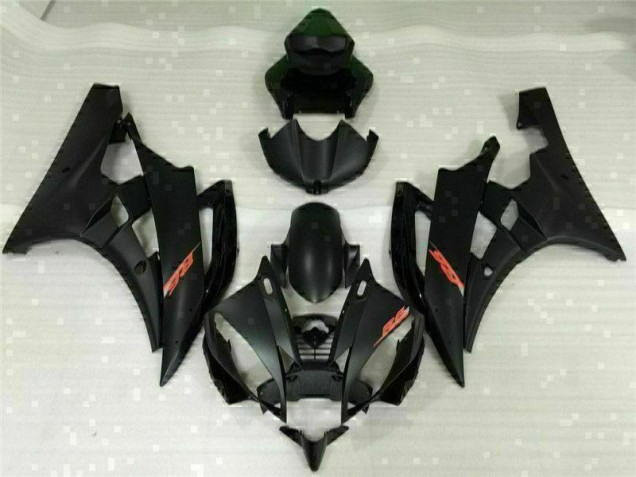 Cheap 2006-2007 Black Yamaha YZF R6 Replacement Fairings Cheap 2006-2007 Black Yamaha YZF R6 Replacement Fairings