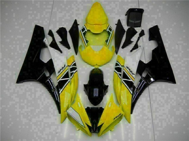 Cheap 2006-2007 Yellow Black Yamaha YZF R6 Motorcycle Fairing Kit Cheap 2006-2007 Yellow Black Yamaha YZF R6 Motorcycle Fairing Kit