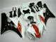 Cheap 2006-2007 White Yamaha YZF R6 Replacement Motorcycle Fairings