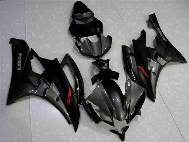 Cheap 2006-2007 Grey Black Yamaha YZF R6 Motorcycle Bodywork Cheap 2006-2007 Grey Black Yamaha YZF R6 Motorcycle Bodywork