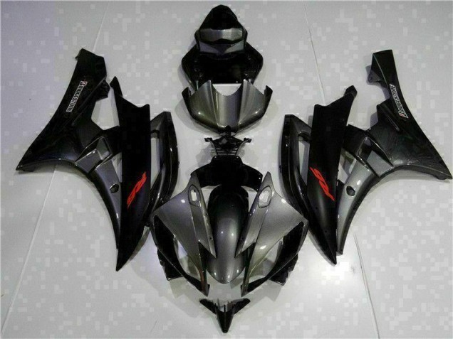 Cheap 2006-2007 Grey Black Yamaha YZF R6 Motorcycle Bodywork Cheap 2006-2007 Grey Black Yamaha YZF R6 Motorcycle Bodywork